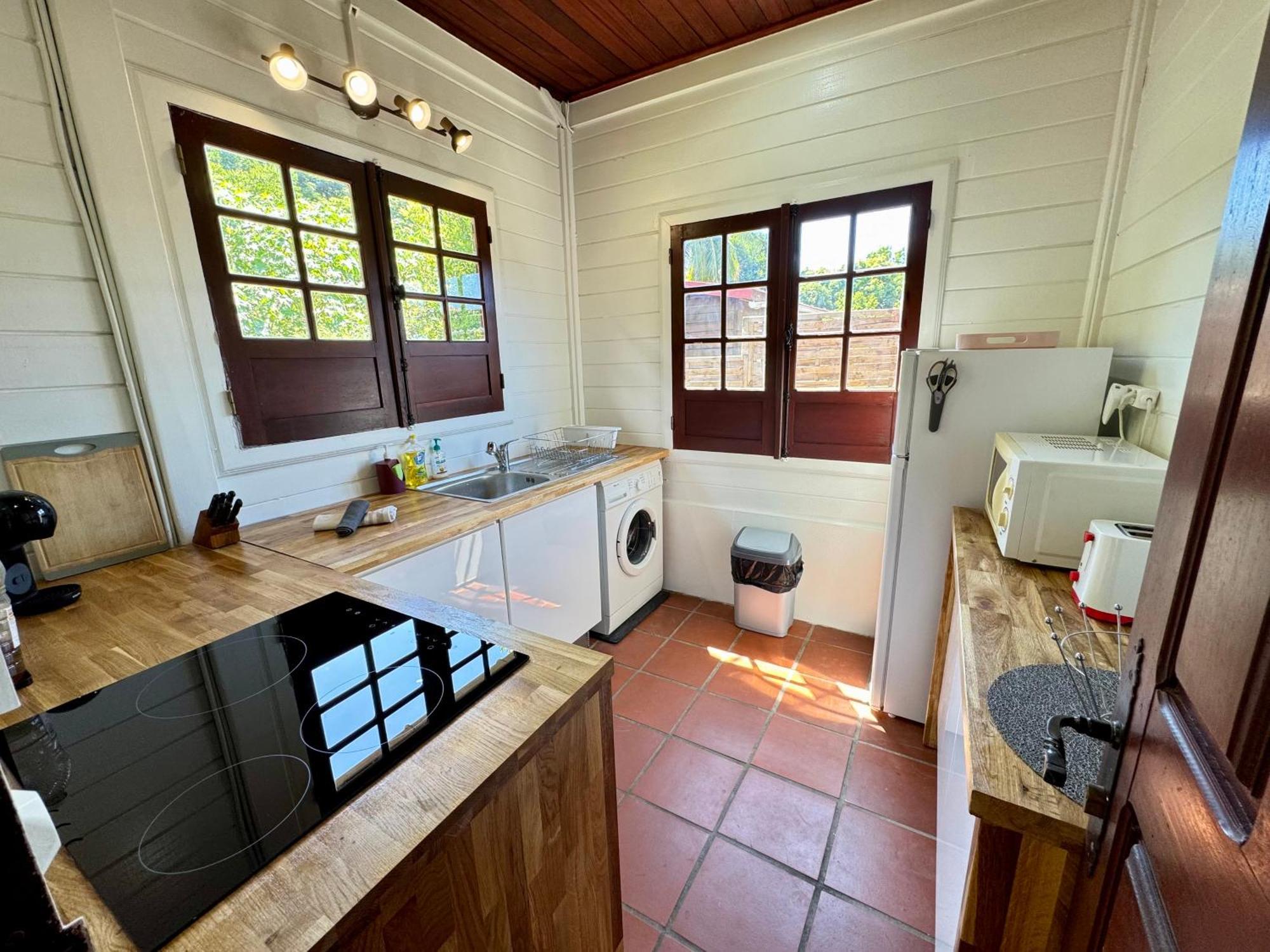 Le Gaspardo , 2 Chambres Climatisees , A 2 Mins A Pied De La Plage , Wifi , Jardin Clos, Parking ,Sans Vis-A-Vis Le Carbet Buitenkant foto